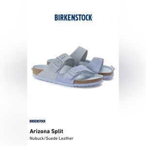 BIRKENSTOCK•
Arizona Split
Nubuck/Suede Leather.Blue.size /39/25/8